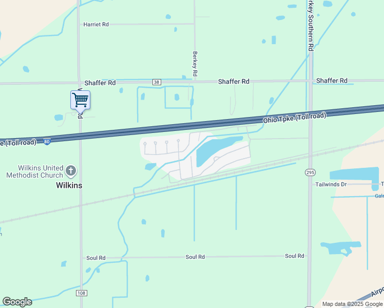 map of restaurants, bars, coffee shops, grocery stores, and more near 114 Chickadee Court in Swanton