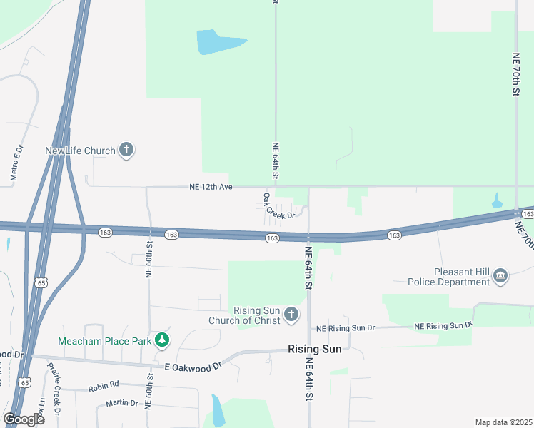 map of restaurants, bars, coffee shops, grocery stores, and more near 1128 Flagstone Lane in Pleasant Hill