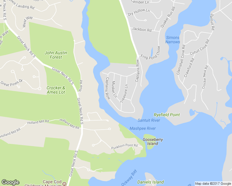 map of restaurants, bars, coffee shops, grocery stores, and more near 37 Cutlass Lane in Mashpee