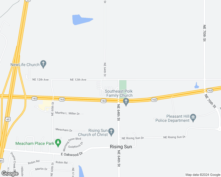 map of restaurants, bars, coffee shops, grocery stores, and more near 1140 Keystone Lane in Pleasant Hill