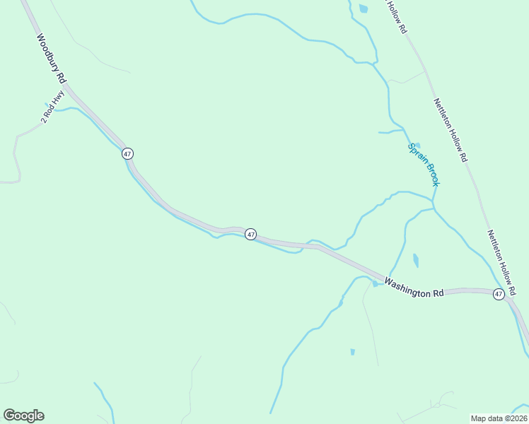 map of restaurants, bars, coffee shops, grocery stores, and more near 1030 Washington-Woodbury Road in Roxbury