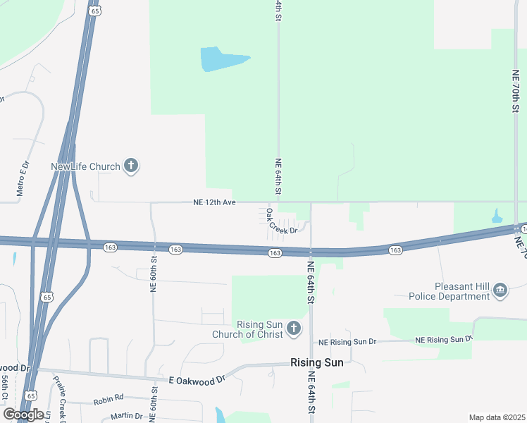 map of restaurants, bars, coffee shops, grocery stores, and more near 6348 Scarlet Leaf Lane in Pleasant Hill