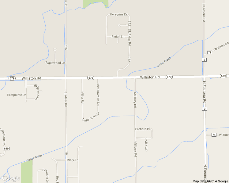 map of restaurants, bars, coffee shops, grocery stores, and more near 5208 Williston Rd in Northwood