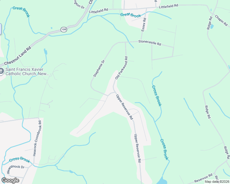map of restaurants, bars, coffee shops, grocery stores, and more near 2 Old Parkwood Road in New Milford