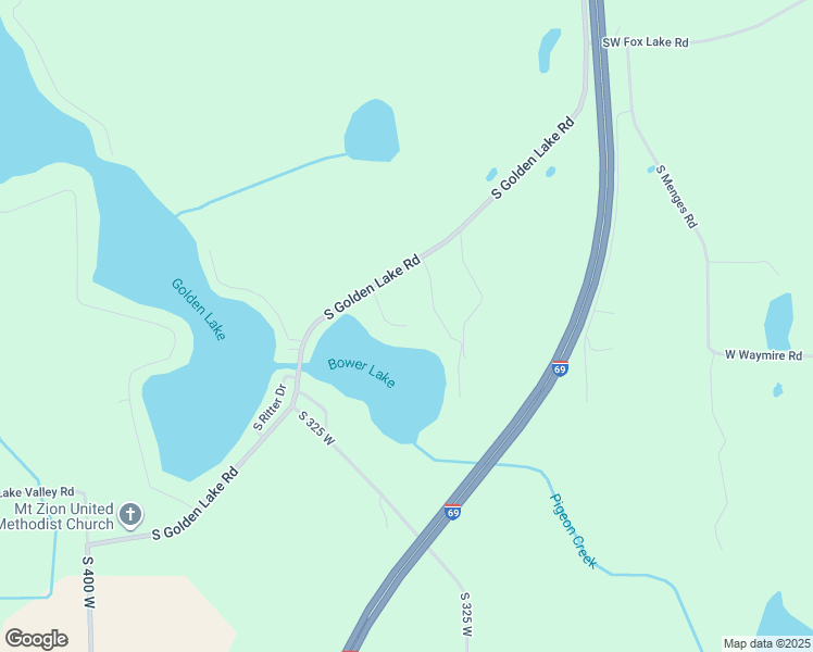 map of restaurants, bars, coffee shops, grocery stores, and more near 3098 South Scotty Drive in Pleasant Lake