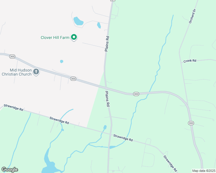 map of restaurants, bars, coffee shops, grocery stores, and more near 2332 New York 300 in Wallkill