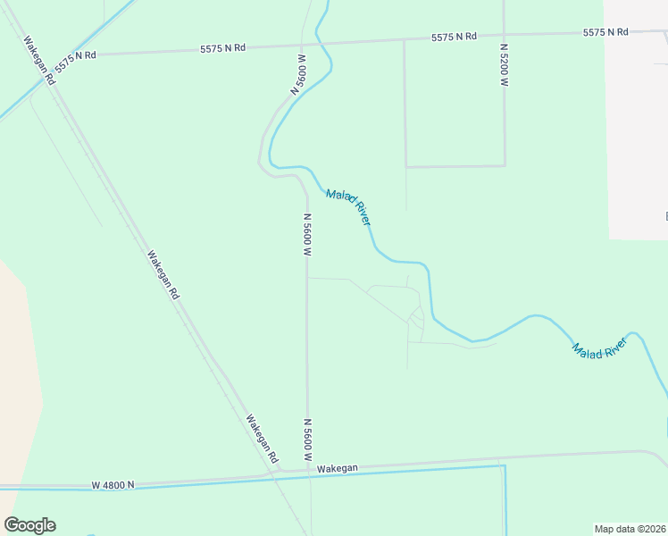 map of restaurants, bars, coffee shops, grocery stores, and more near 5610 North 4800 West in Corinne