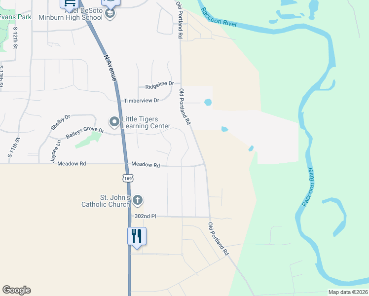 map of restaurants, bars, coffee shops, grocery stores, and more near 1800 Strauss Avenue in Adel