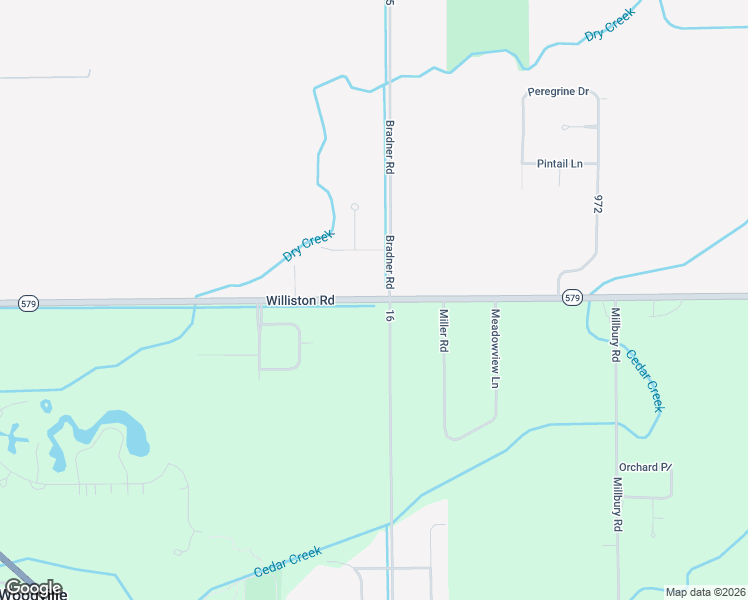 map of restaurants, bars, coffee shops, grocery stores, and more near 907 Bradner Road in Northwood