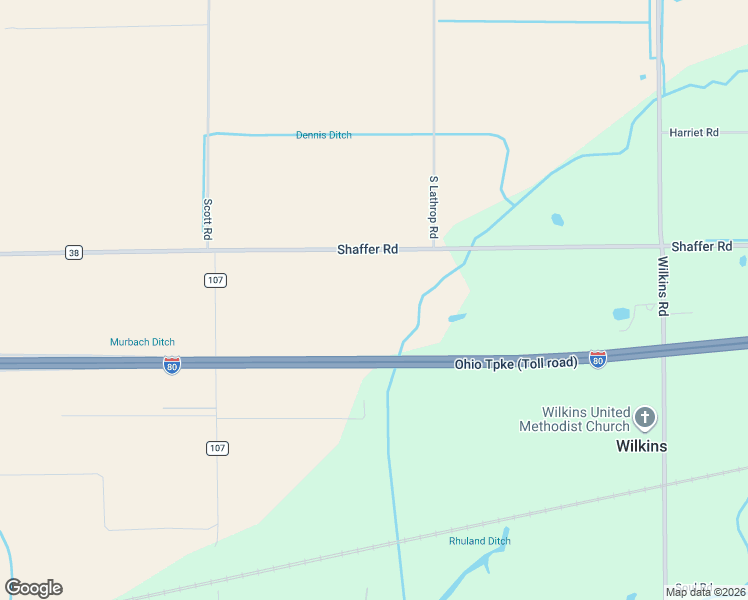 map of restaurants, bars, coffee shops, grocery stores, and more near 13111 Shaffer Road in Swanton