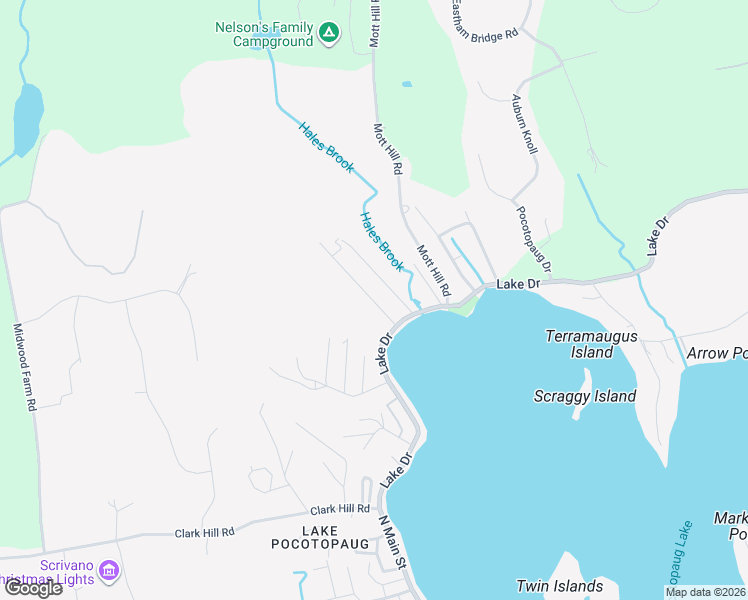 map of restaurants, bars, coffee shops, grocery stores, and more near 12 Lakewood Road in East Hampton