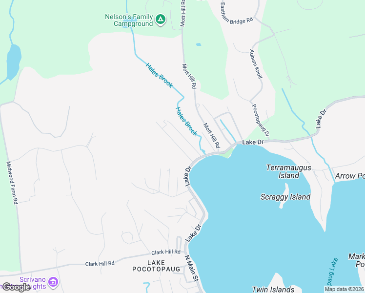 map of restaurants, bars, coffee shops, grocery stores, and more near 12 Lakewood Road in East Hampton