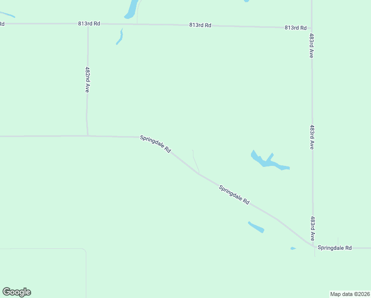 map of restaurants, bars, coffee shops, grocery stores, and more near 48247 Springdale Road in North Loup