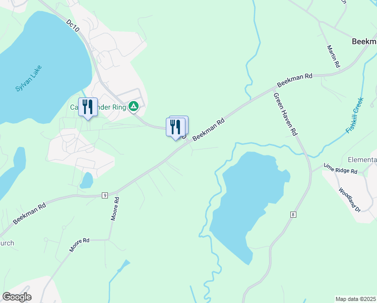 map of restaurants, bars, coffee shops, grocery stores, and more near 1 Van Wyck Ct in Hopewell Junction