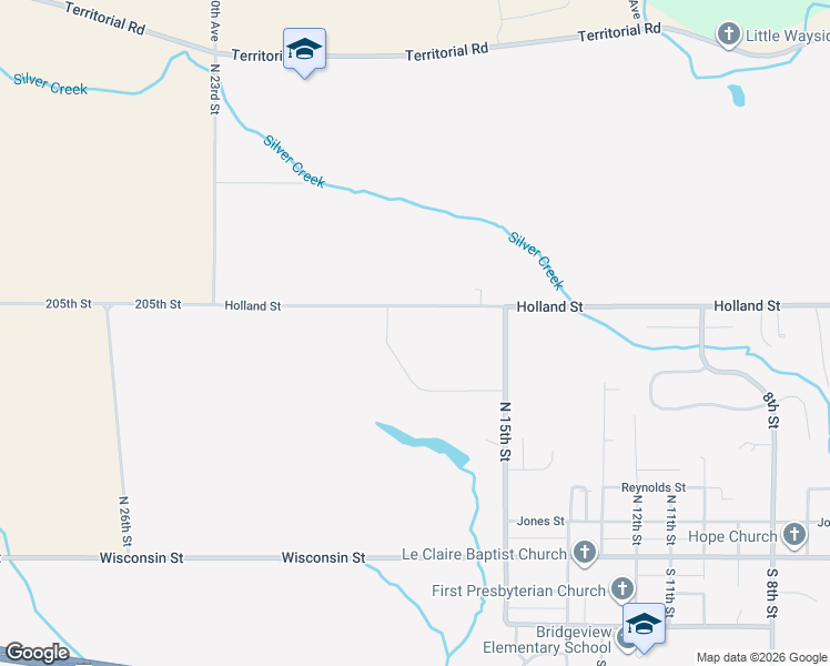 map of restaurants, bars, coffee shops, grocery stores, and more near in Le Claire