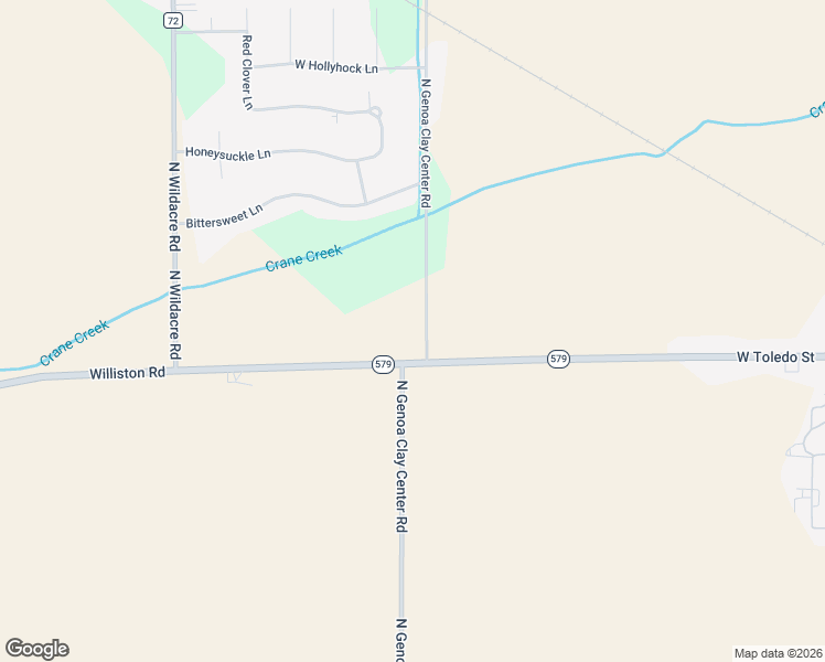 map of restaurants, bars, coffee shops, grocery stores, and more near 6056 North Genoa Clay Center Road in Curtice