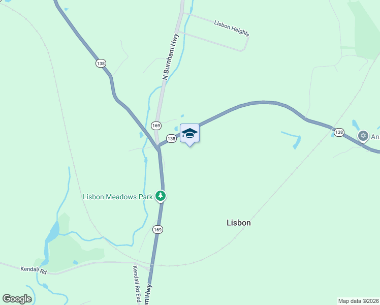 map of restaurants, bars, coffee shops, grocery stores, and more near 15 Newent Road in Lisbon