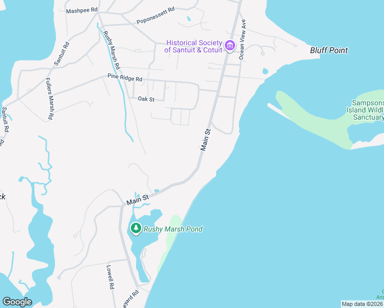 map of restaurants, bars, coffee shops, grocery stores, and more near 1391 Main Street in Barnstable