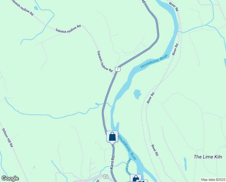 map of restaurants, bars, coffee shops, grocery stores, and more near 398 Kent Road in New Milford