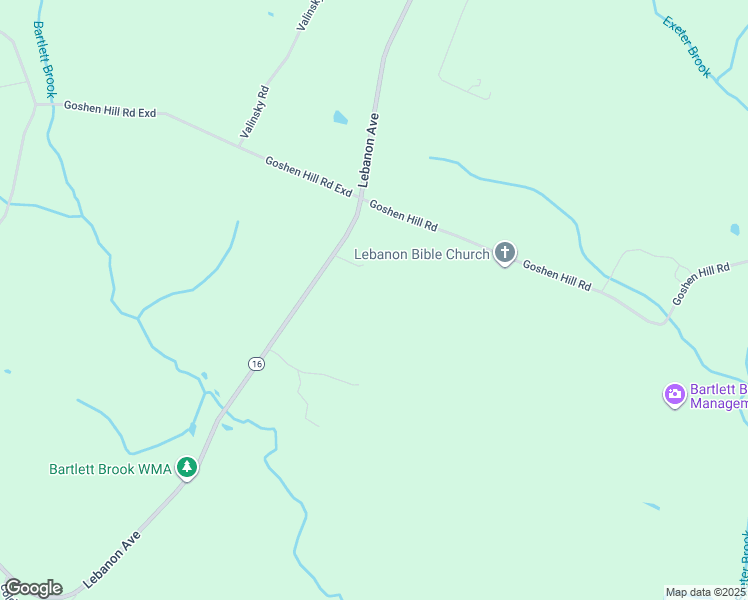 map of restaurants, bars, coffee shops, grocery stores, and more near 190 Lebanon Avenue in Lebanon