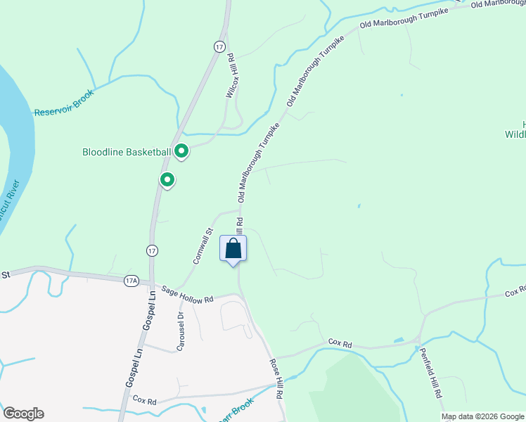 map of restaurants, bars, coffee shops, grocery stores, and more near 10 Ridgeview Road in Portland