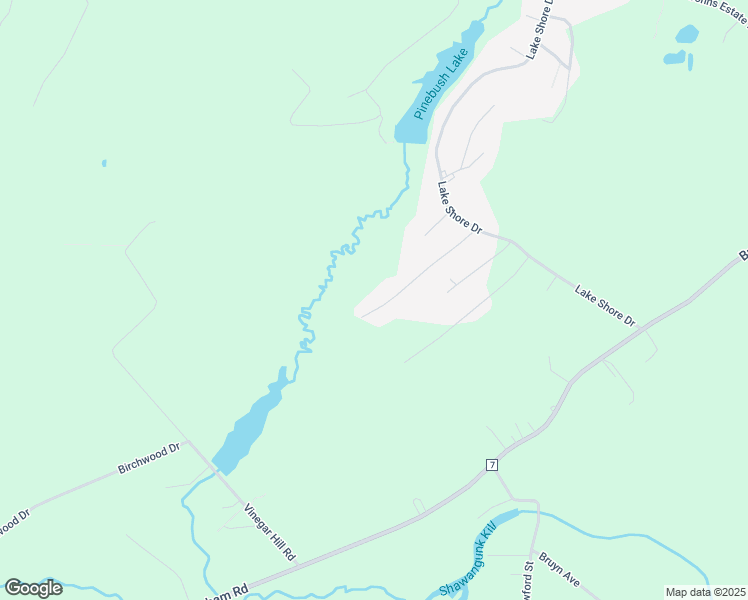 map of restaurants, bars, coffee shops, grocery stores, and more near 116 Sunset Trail in Pine Bush