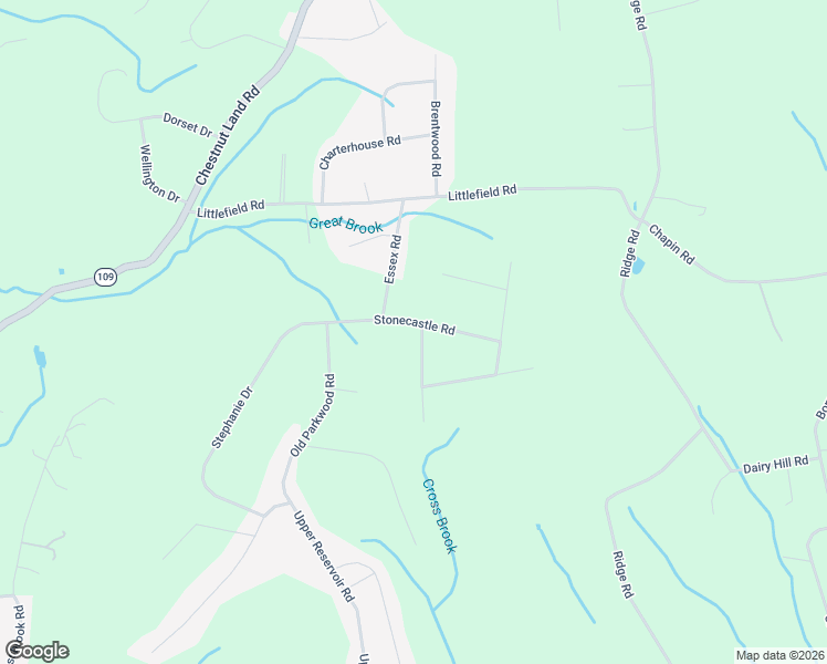 map of restaurants, bars, coffee shops, grocery stores, and more near 17 Stonecastle Road in New Milford