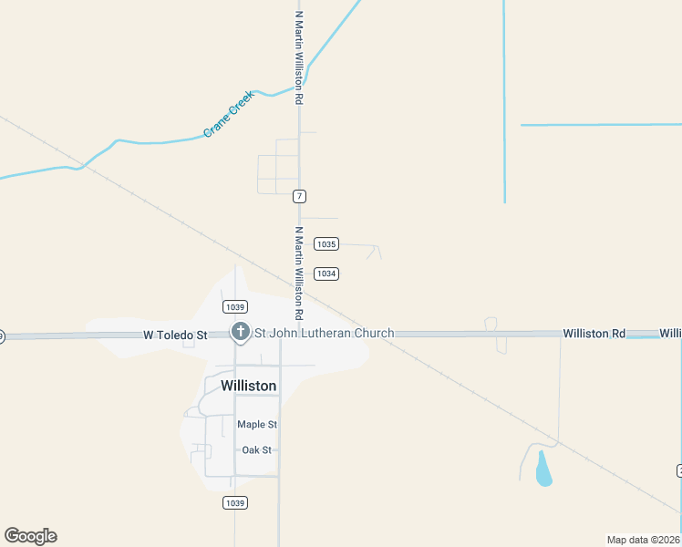 map of restaurants, bars, coffee shops, grocery stores, and more near 20944 Thorpe Street in Curtice