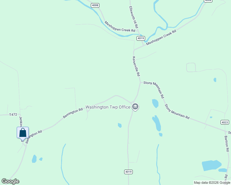 map of restaurants, bars, coffee shops, grocery stores, and more near 177 Remington Road in Tunkhannock