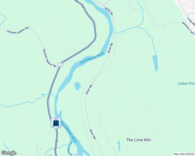 map of restaurants, bars, coffee shops, grocery stores, and more near 20 River Road in New Milford
