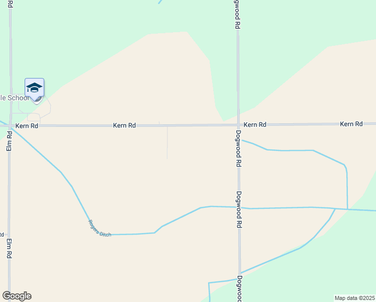 map of restaurants, bars, coffee shops, grocery stores, and more near 13336 Kern Road in Mishawaka