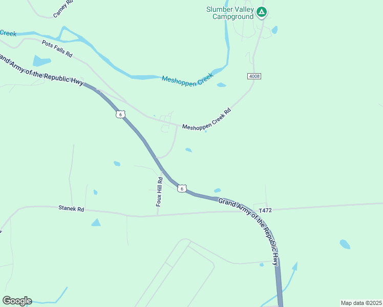 map of restaurants, bars, coffee shops, grocery stores, and more near 138 Tinklepaugh Road in Meshoppen
