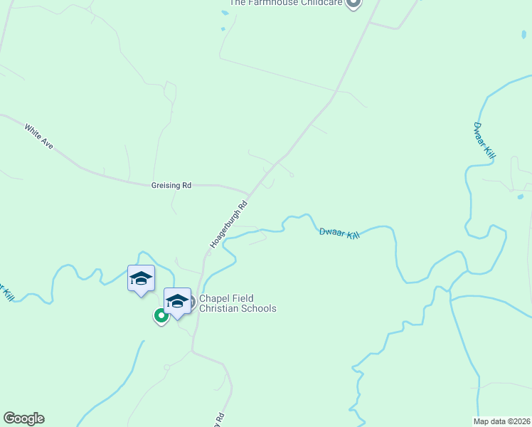 map of restaurants, bars, coffee shops, grocery stores, and more near 460 Hoagerburgh Road in Wallkill