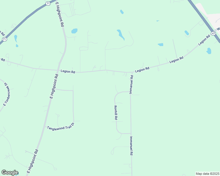 map of restaurants, bars, coffee shops, grocery stores, and more near 23 Julius Court in Yorkville