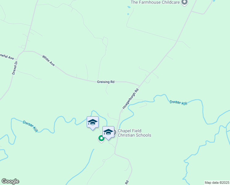 map of restaurants, bars, coffee shops, grocery stores, and more near 278 Greising Road in Pine Bush