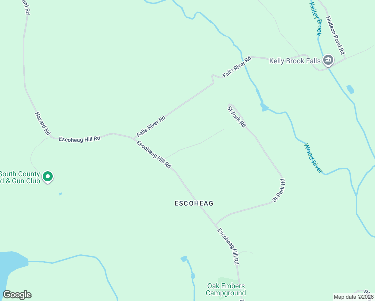map of restaurants, bars, coffee shops, grocery stores, and more near 11 Wood River Lane in West Greenwich