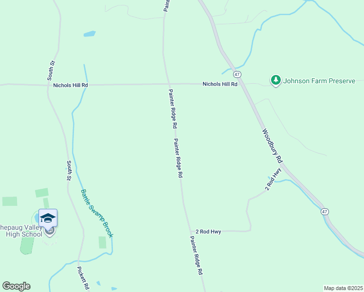 map of restaurants, bars, coffee shops, grocery stores, and more near 90 Painter Ridge Road in Washington