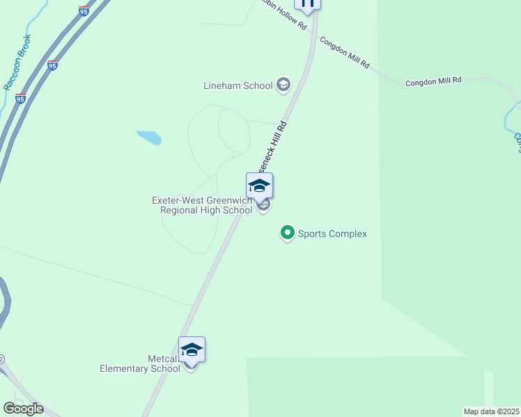 map of restaurants, bars, coffee shops, grocery stores, and more near 930 Nooseneck Hill Road in West Greenwich