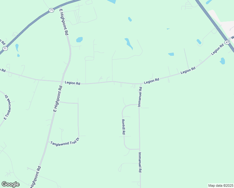 map of restaurants, bars, coffee shops, grocery stores, and more near 23 Julius Court in Yorkville