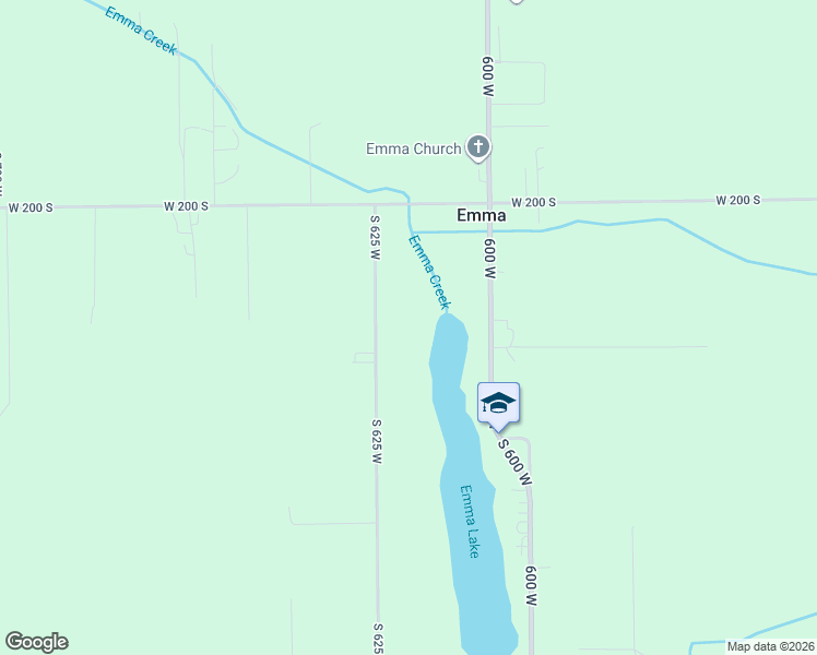 map of restaurants, bars, coffee shops, grocery stores, and more near 2275 South 625 West in Topeka