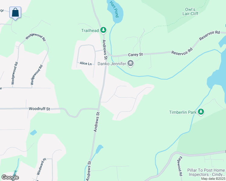 map of restaurants, bars, coffee shops, grocery stores, and more near 103 Orchard Hill Drive in Southington