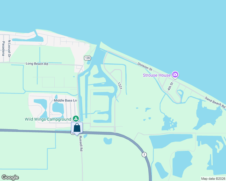 map of restaurants, bars, coffee shops, grocery stores, and more near 6516 Harris Harbor Drive in Oak Harbor