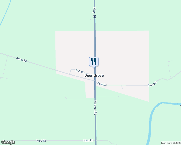 map of restaurants, bars, coffee shops, grocery stores, and more near in Deer Grove