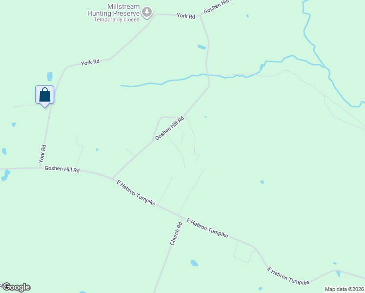 map of restaurants, bars, coffee shops, grocery stores, and more near 411 Goshen Hill Road in Lebanon