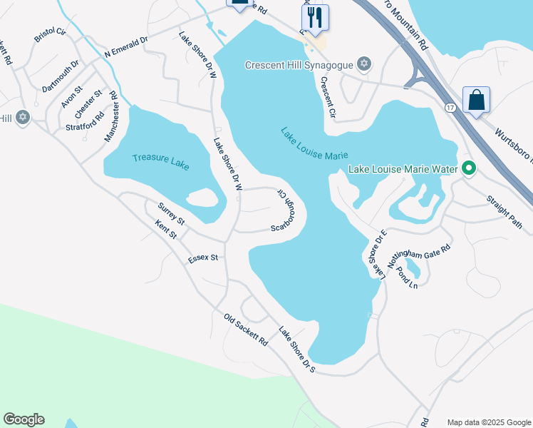 map of restaurants, bars, coffee shops, grocery stores, and more near 14 Drake Ln in Rock Hill