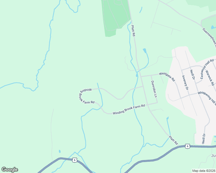 map of restaurants, bars, coffee shops, grocery stores, and more near 445 Winding Brook Farm Road in Watertown