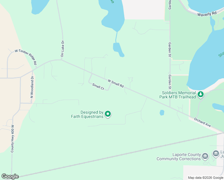 map of restaurants, bars, coffee shops, grocery stores, and more near 3288 Small Court in La Porte