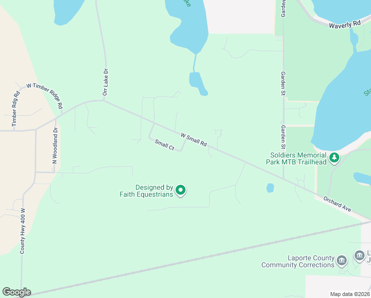 map of restaurants, bars, coffee shops, grocery stores, and more near 3288 Small Court in La Porte