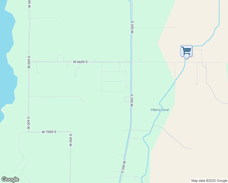 map of restaurants, bars, coffee shops, grocery stores, and more near 730 East 1250 South in Hyrum