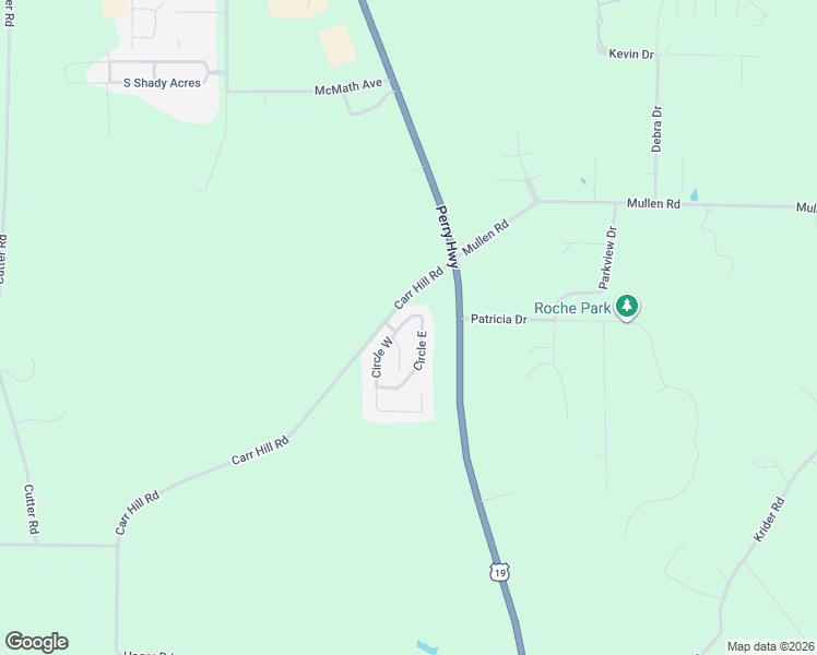 map of restaurants, bars, coffee shops, grocery stores, and more near 16215-16867 Carr Hill Rd in Meadville